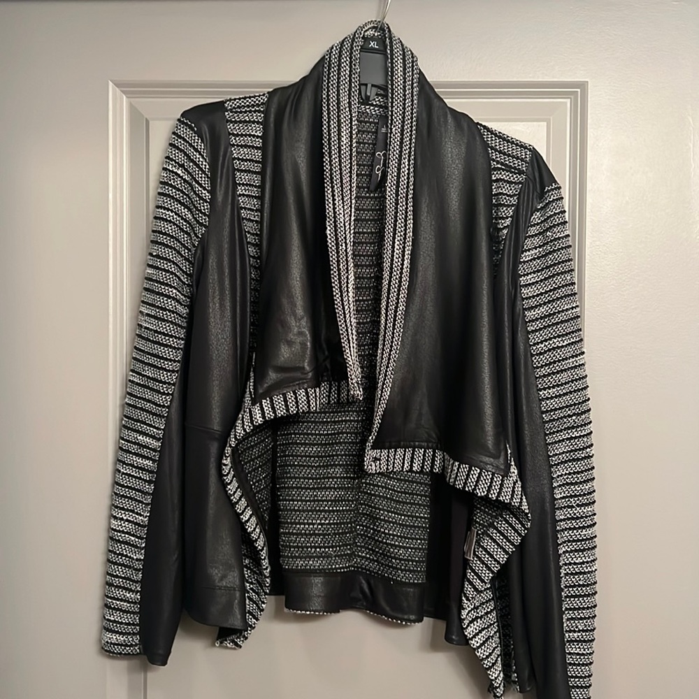 Drape Front Jacket